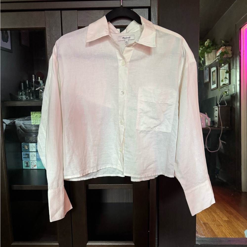 Madewell Straight-Hem Button Down Shirt